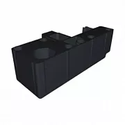 Суппорт верхний UNOX KVM2260A для пароконвектомата серии XEVC