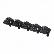 Фитинг угловой UNOX KRC1243A в комплекте из 10 штук для подовых печей серии XEBDC